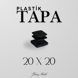Plastik Tapa 20x20 | Profil ve Boru Uyumlu Endüstriyel Kör Tapa Çeşitleri