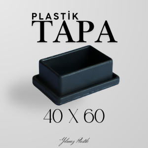 Plastik Tapa 40x60 | Profil ve Boru Uyumlu Endüstriyel Kör Tapa Çeşitleri